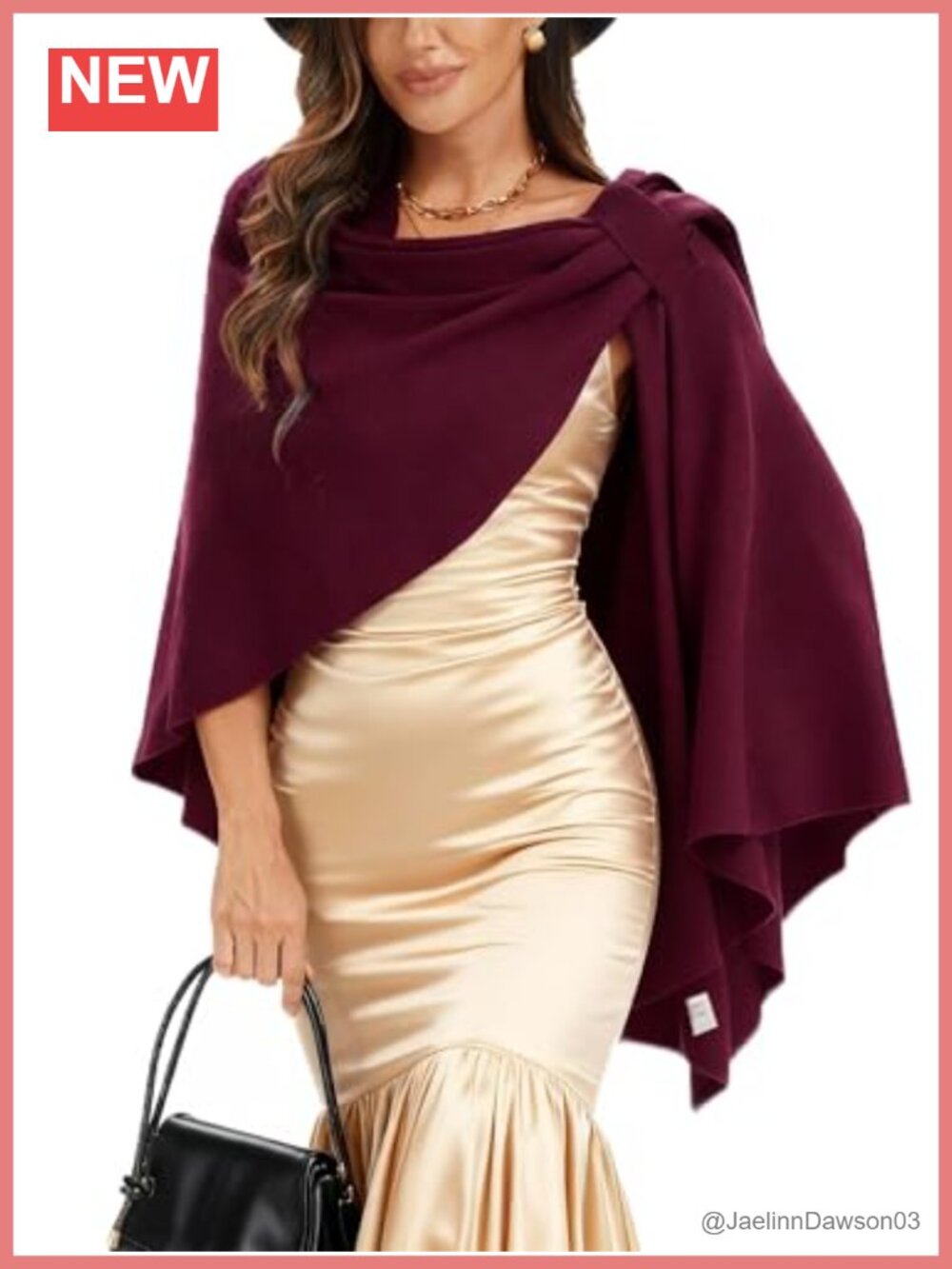 Womens Cross Front Poncho Sweater Wrap Knitted Cape 100% Viscose One Size
